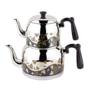 Özkent K-371 Menekse Mini Desenli Çaydanlık