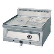 Öztiryakiler Bain Marie Set Üstü Gazlı