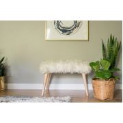 Pap Dükkan Sheen Krem Mini Bench