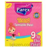 Parex Trend Temizlik Bezi 9 Lu Eko Paket 2107176