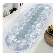 Payidar Zengi TKHA93NM Mavi Saçaklı Halı Mavi 100x300 cm