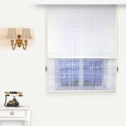 Payidar TK885185 Çizgi Desen Çiftli Sistem Tül Stor Perde 80x200 cm
