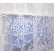 Payidar TK884945 Damask Desen Çiftli Sistem Tül Stor Perde Etek Dilimli Boncuklu 180x260 cm