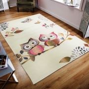 Saray Halı Gazelle Baykuş Desen 039 16 Renk Halı 120x170 cm