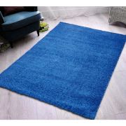 Payidar Mavi Shaggy Halı 9000NM 80x300 cm