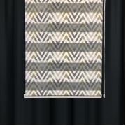 Payidar H776 Pliseli Renkli Zebra Perde Boy 200 cm 90x200 cm