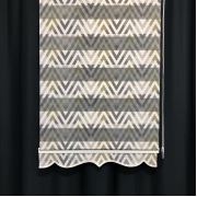 Payidar H776 Pliseli Renkli Zebra Perde Etek Dilimli Boy 200 cm 170x200 cm