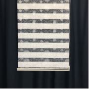 Payidar Koraç Dalga Desen 24010-101 Renkli Zebra Perde Boy 260 cm 90x260 cm