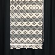 Payidar Luna 012 Mozaik Desen Pliseli Zebra Perde Etek Dilimli Boy 200 cm 90x200 cm