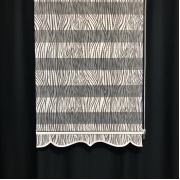 Payidar Luna 033 Zebra Desenli Zebra Perde Etek Dilimli Boy 200 cm 90x200 cm
