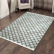 Payidar Vaveyla 1586A Gri Duru Desen Modern Halı 80x150 cm