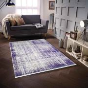 Payidar Vaveyla 1423B Lila Ador Desen Modern Halı 80x150 cm