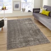 Payidar Gri İpek Shaggy Halı 9000NM 80x300 cm