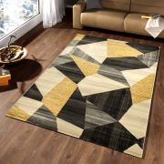 Payidar Lorav HB32NM Pova Desen Krem Gold Modern Halı 80x150 cm