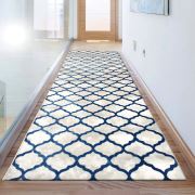 Payidar Vaveyla 1586A Mavi Duru Desen Kesme Yolluk 200'lük Ölçüler 200x150 cm