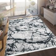 Payidar Vaveyla 4313A Antrasit Modern Halı 100x300 cm