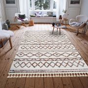 Payidar Halı Rona B670 Kahve Saçaklı Modern Halı 80x150 cm