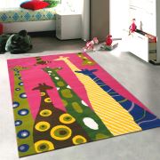 Payidar Kids Amigo 8511A Zürafalar Desenli Çocuk Halısı 133x200 cm