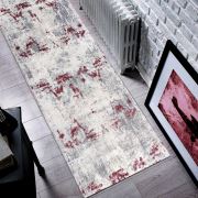 Payidar Halı Tarz 4935A Kırmızı Kesme Yolluk Halı 100'lük 100x420 cm