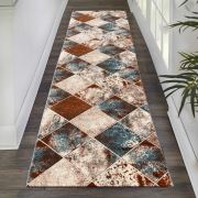 Payidar Yıkanabilir Kaymaz Taban Kesme Yolluk Halı 010 Bakır 150'lik 150x520 cm
