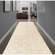 Payidar Yıkanabilir Kaymaz Taban Kesme Yolluk Halı 025 Bej 100'lük 100x460 cm