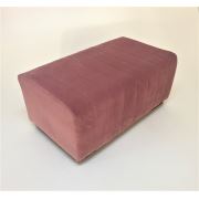 Pegai Edison Dikişli Puf Bordo