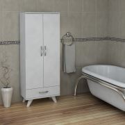Pegai Nora 2 Kapak 1 Çekmeceli Banyo Dolabı Beyaz