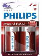 Philips D Tipi Alkaline Pil 2'Li Paket