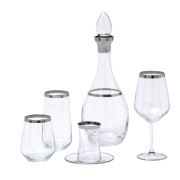 Pierre Cardin 6 Kişilk Su Takımı Arty Cam Su Takımı Silver
