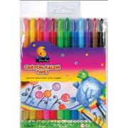 Kalem Crayon Twist 12 Renk