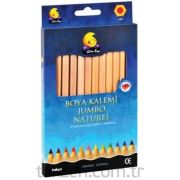 Polıart Boya Kalemi Naturel Jumbo 12 Renk