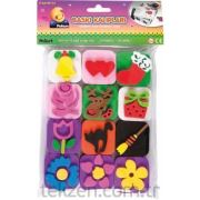 Baskı Kalıpları 4 X 4cm 12adet Sünger Kalıp