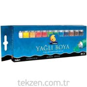 Polisan Yağlı Boya 12 Renk 12ml tüp