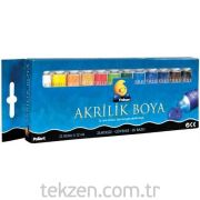 Polisan Akrilik Boya 12 Renk x 12 Ml.