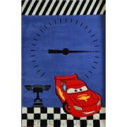 Poypoy Mc Queen Mavi Siyah Çocuk Halısı 120x180 cm