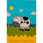Poypoy Tombul İnek Anti Alerjik Çocuk Halısı 100x150 cm
