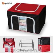 Prado Saklama Kutusu Siyah/ Profil İskeletli Hurç