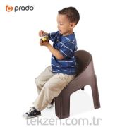 Prado Arya Çocuk Sandalyesi Kahve 2 Adet
