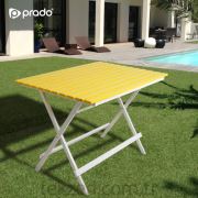 Prado Adaliss Katlanır Masa Sarı ynp49