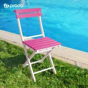 Prado Adaliss Katlanır Sandalye Pembe ps278