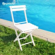 Prado Adaliss Katlanır Sandalye Beyaz ps278