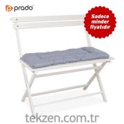 Prado Bank Sandalye Minder Seti Gri