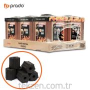 Prado MDF Kafesli Pratik Mangal Kömürü 6 Adet