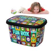 Prado FunBox Oyuncak Saklama Kutusu 30lt 2 adet