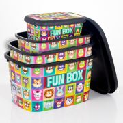 Oyuncak Saklama Kutusu Seti 4'lü Funbox