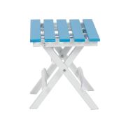 Prado Adaliss Katlanır Bahçe Balkon Taburesi, Mini Tabure Mavi