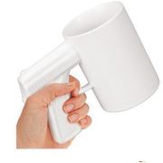 Buffer Silah Kupa - Gun Mug (Beyaz)