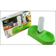 FinePet Pet Feeder Kedi ve Köpek için Yemek Su Kabı
