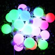 Büyük Top 20 Ledli Dolama Dekor Işıkları (RGB 5m.)