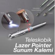 Uzayabilen Lazer Pointer Sunum Kalemi